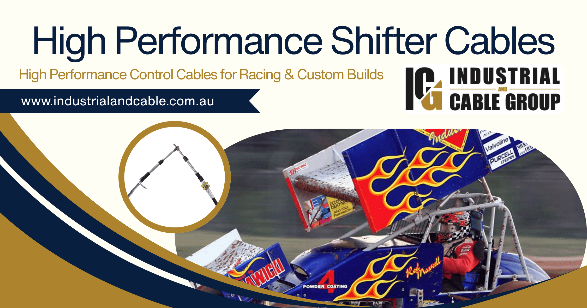 High-Performance Control Cables for Racing & Custom Builds High-Performance Control Cables for Racing & Custom Builds